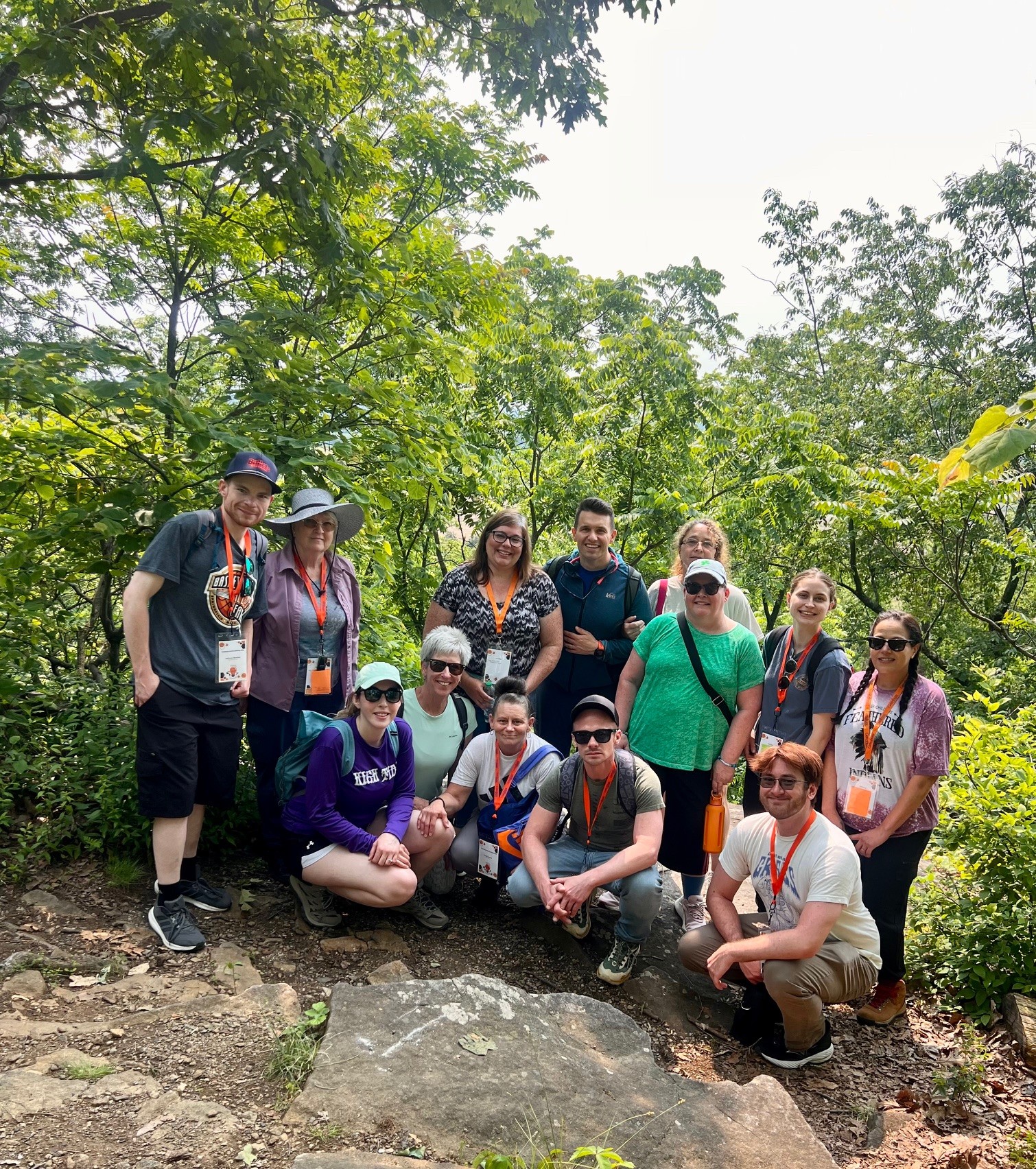 Employee Enrichment Day – Reflective Hike Group.